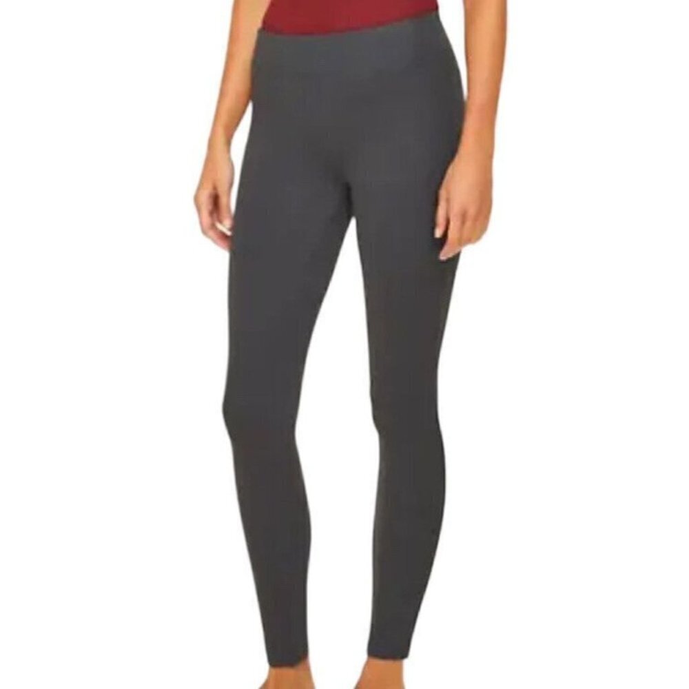 Ann Taylor Loft Outlet Gray High Waisted Casual Athletic Leggings Size Small
